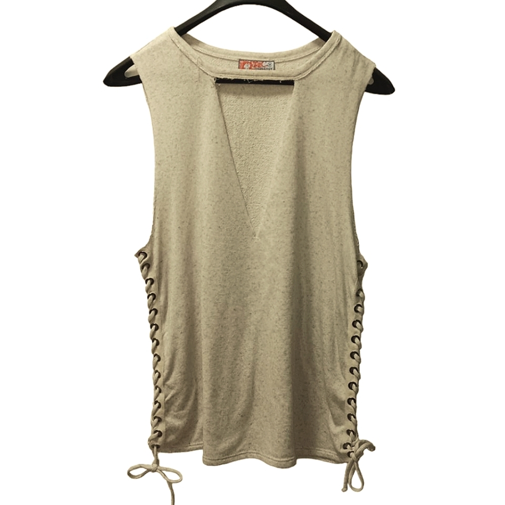 - - SLEEVELESS TANK FOR LAYERING by LIBBY STORY